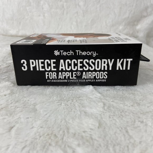 Tech Theory 3 Piece Accessory Kit for Apple Airpods White Color - Picture 3 of 5